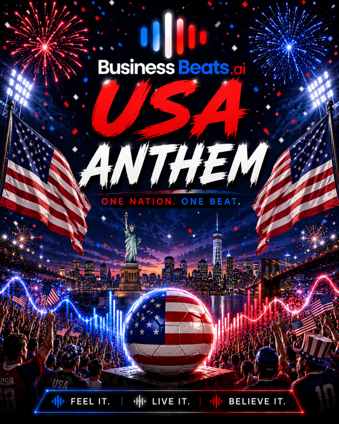 World Cup Song United States : Tonight we rise !