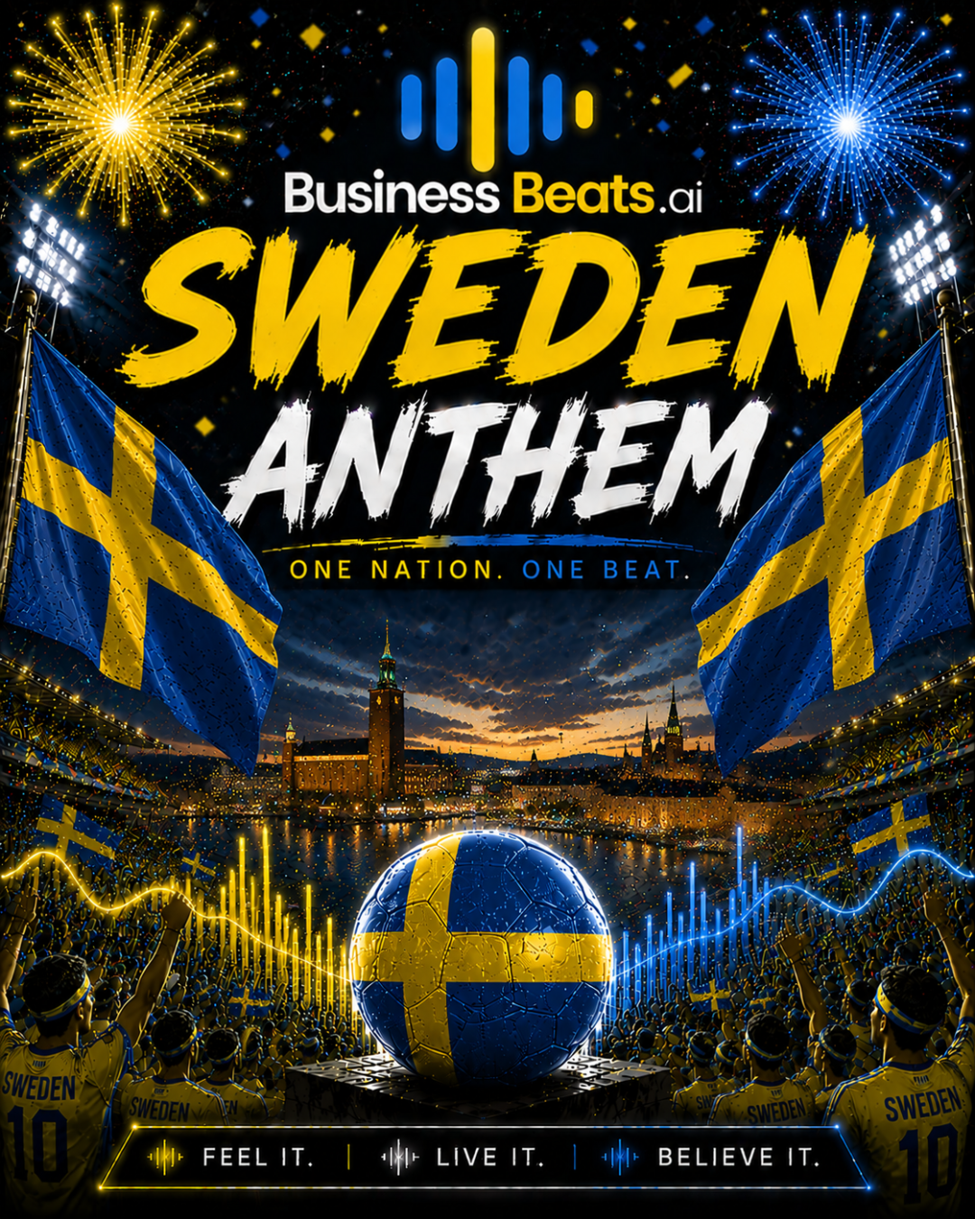 World Cup Song Sweden : Enad Styrka